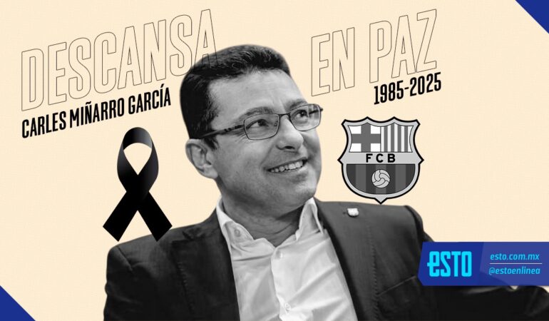 Carles Miñarro García, médico del Barcelona muere.