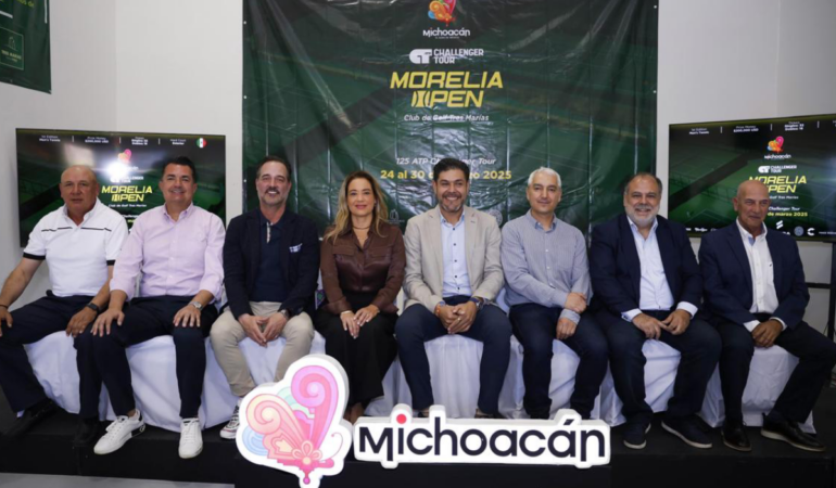 Está todo listo para el Morelia Open. FOTO: CORTESÍA