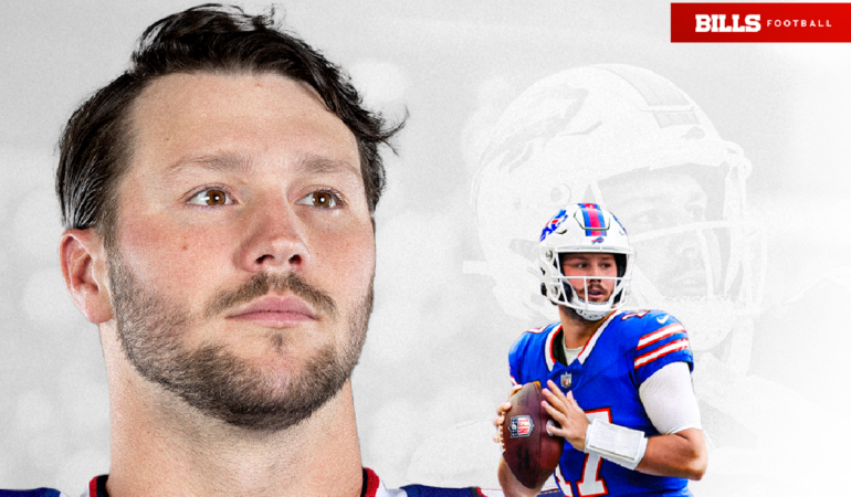 Josh Allen renovó contrato con los Bills / Foto: @BuffaloBills