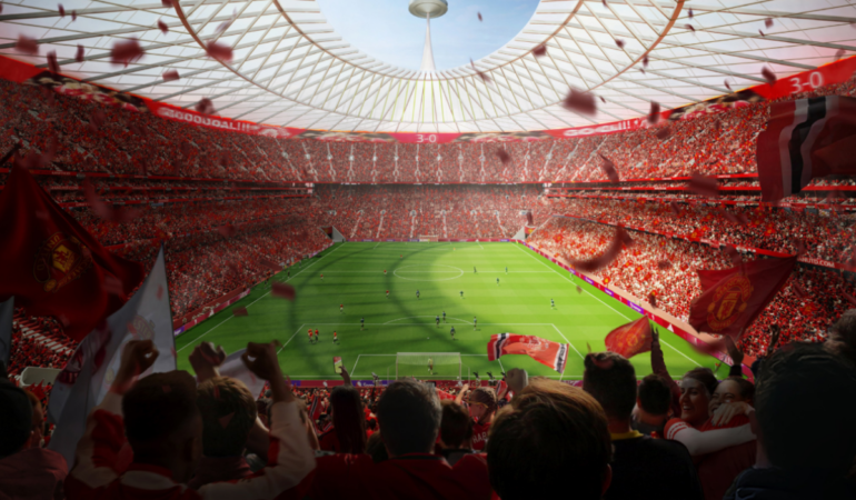 Manchester United construyó el primer Old Trafford en 1910