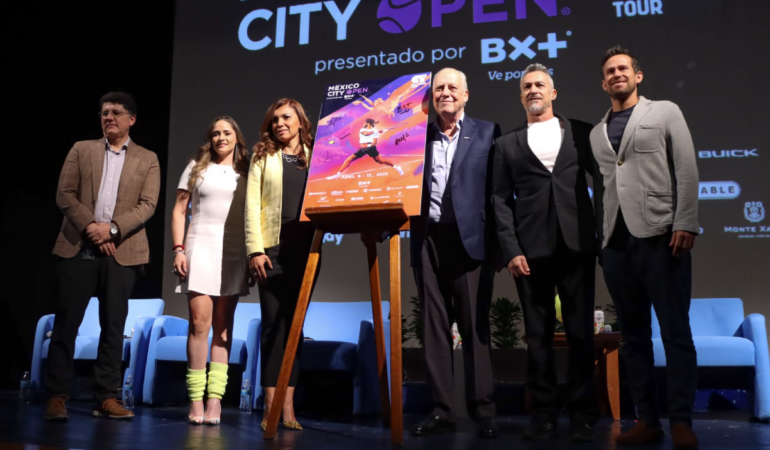 Se presentó el México City Open 2025 _ Foto_ Sarahí Melecio