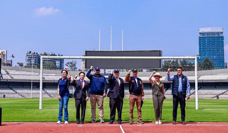 Fundación UNAM presentó la carrera Día Internacional del Deporte. Foto: Luis Garduño