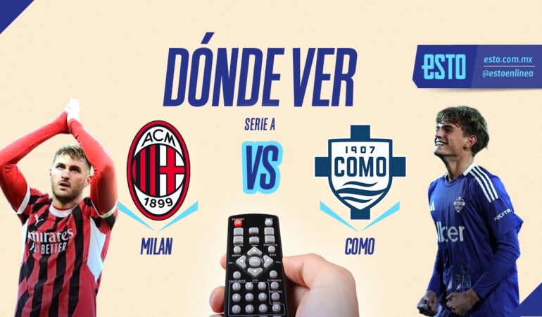 Milan vs Como 1907 de la Serie A. Arte: Abril Hernández