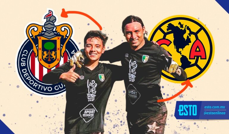 Armando Navarrete comparte la historia de su hijo que defiende la portería de Chivas / Arte: Noé López