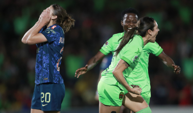 América Femenil dejó escapar la ventaja / Foto: Mexsport