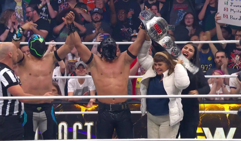 Bandido es nuevo campeón mundial de ROH / Foto: Cortesía AEW