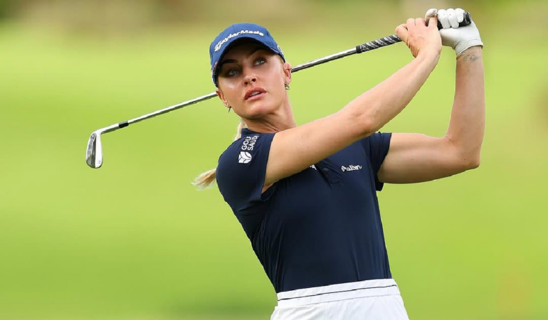 Charley Hull, la golfista británica confirmó su asistencia al Riviera Maya Open. Foto: Cortesía