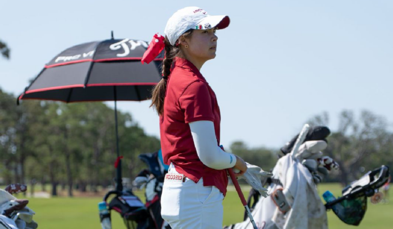 Clarisa Temelo jugará el Riviera Maya Open. Foto: Cortesía