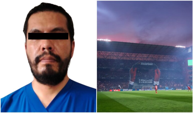 Detuvuieron al hombre que amenazó con el narco en el Toluca vs Cruz Azul / Foto: Mexsport