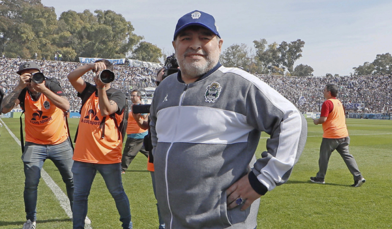 Diego Armando Maradona tuvo una pelea de box en Boca Juniors / Foto: Mexsport