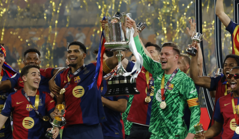 El Barcelona llegó a 32 títulos de la Copa del Rey