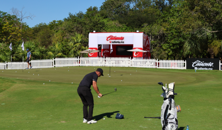 El LIV Golf llega a la Ciudad de México. FOTO: CALIENTE.MX