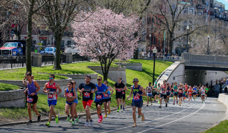Este lunes se corre el Maratón de Boston. Foto: @bostonmarathon