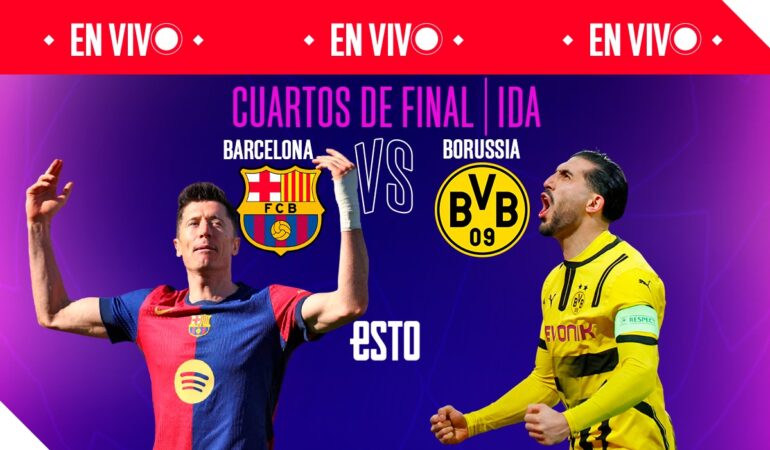 FC Barcelona vs Borussia Dortmund en vivo
