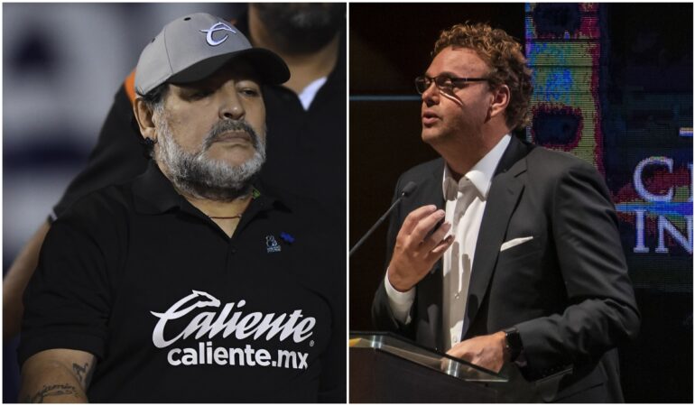 Faitelson insinúa que le robaban dinero a Maradona / Foto: Mexsport