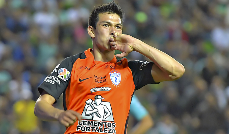 Hirving Lozano la rompió en Pachuca antes de irse a Europa