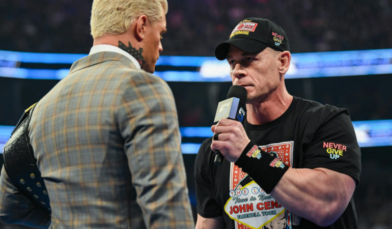 John Cena prometió hacer toda la trampa para vencer a Cody Rhodes / Foto: Cortesía WWE