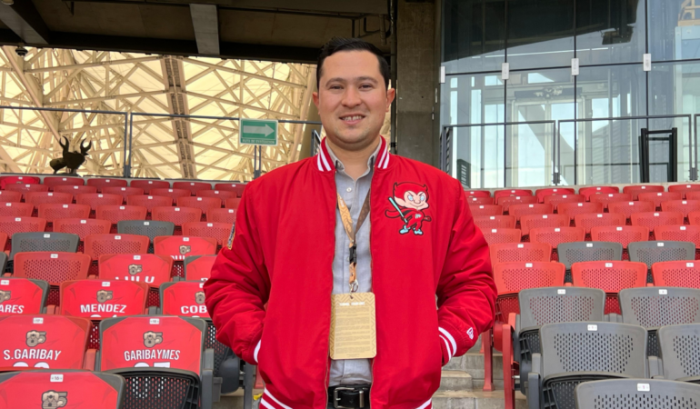 Jorge del Valle explicó cómo lograron que Diablos Rojos regresara a la grandeza / Foto: Álvaro Zaldaña