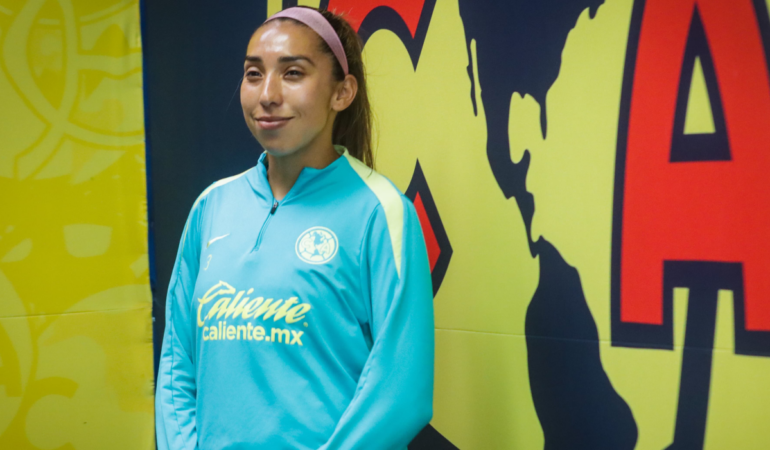 Karina Rodríguez sueña con el título con América. FOTO: OSWALDO FIGUEROA