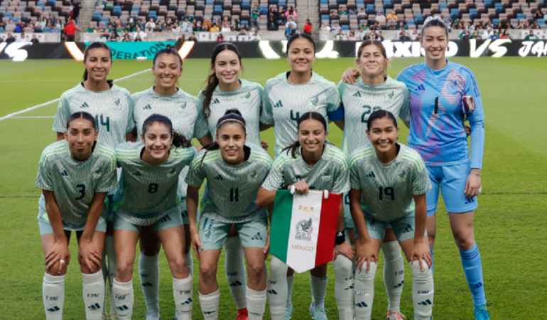 La Selección Mexicana Femenil venció a Jamaica / Foto: @Miseleccionfem