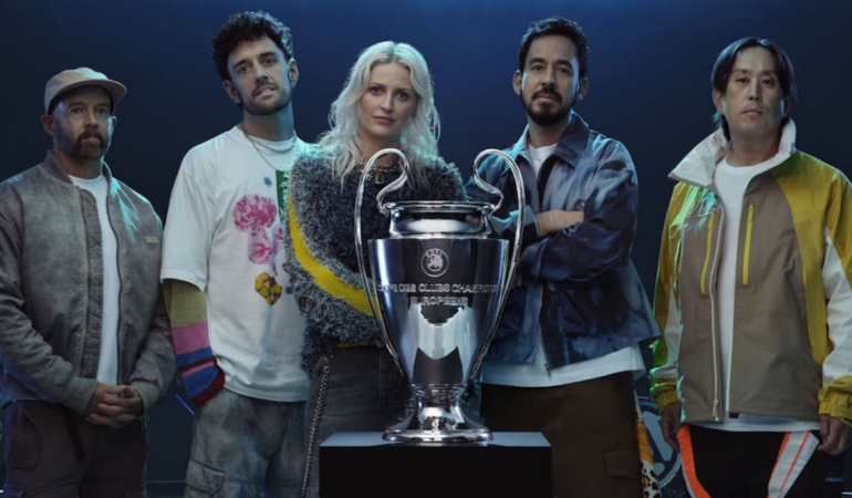 Linkin Park estará en la final de la Champions League