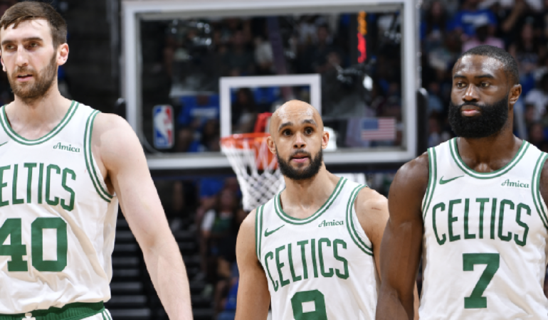 Los Celtics de Boston lograron una nueva victoria en la serie ante el Orlando Magic / Foto: AFP