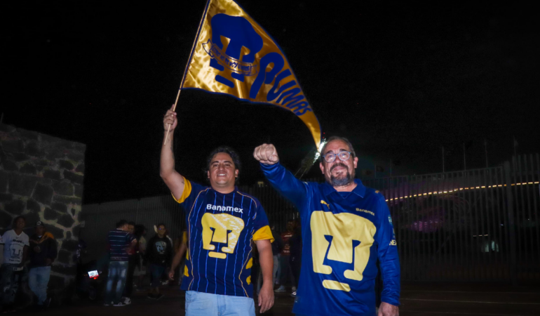 Los aficionados de Pumas tienen claridad de la competencia por la que deben pelear / Foto: Oswaldo Figueroa