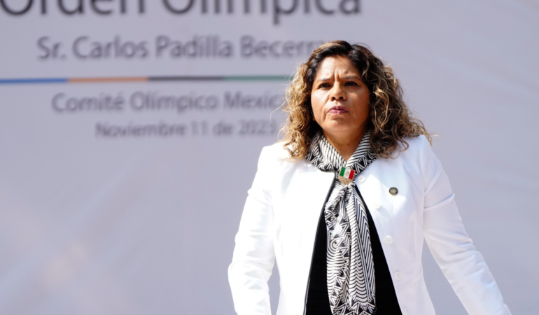 María José Alcalá apoya continuidad de la 4T / Foto: Mexsport