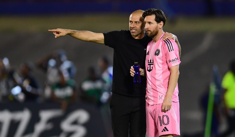 Mascherano sabe que los partidos difíciles son los que motivan a Messi / Foto: Mexsport