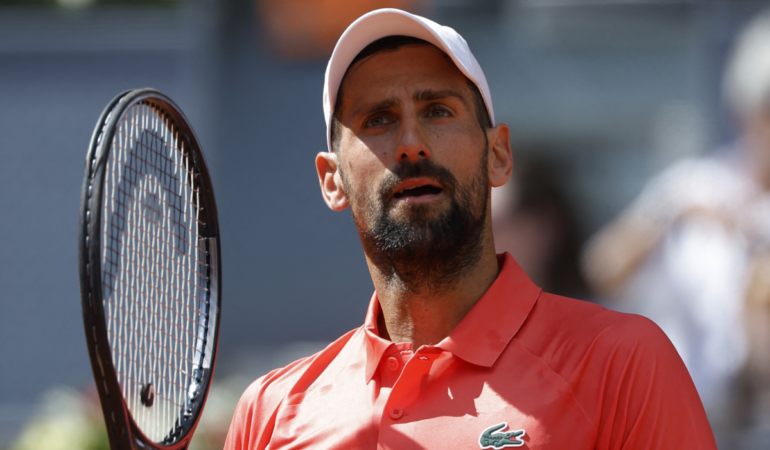 Novak Djokovic dejó entrever que su retiro del Tenis está cerca _ Foto_ Reuters