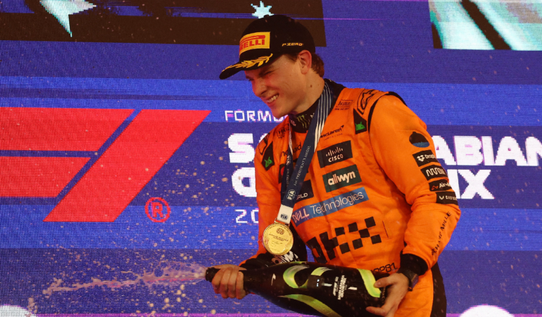 Oscar Piastri ganó el GP de Arabia foto_ Reuters