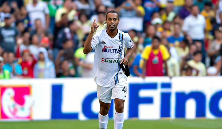 Ronaldinho humilló al América en sólo 10 minutos _ Foto_ Mexsport