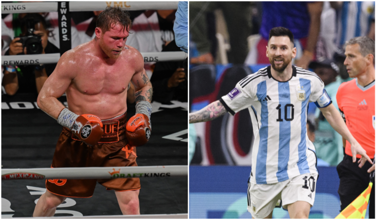 Saúl Álvarez 'amenazó' a Lionel Messi fotos_ Mexsport