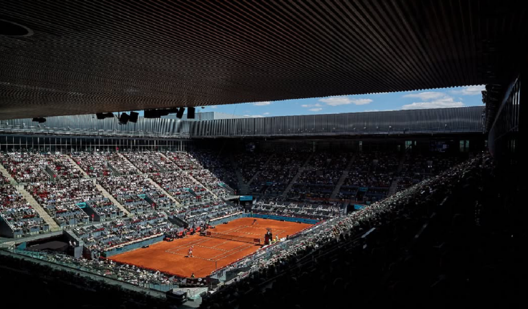 Se suspende la actividad del día del Madrid Open foto_@mutuamadridopen