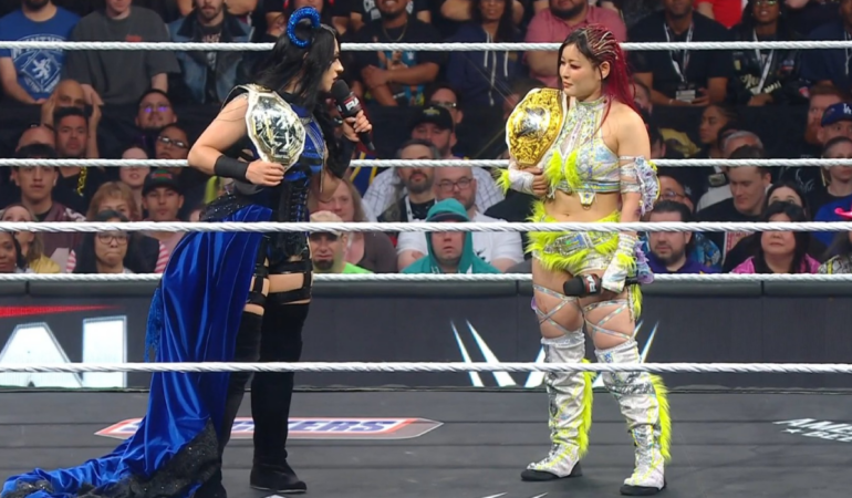 Stephanie Vaquer debutó en RAW. FOTO: WWE