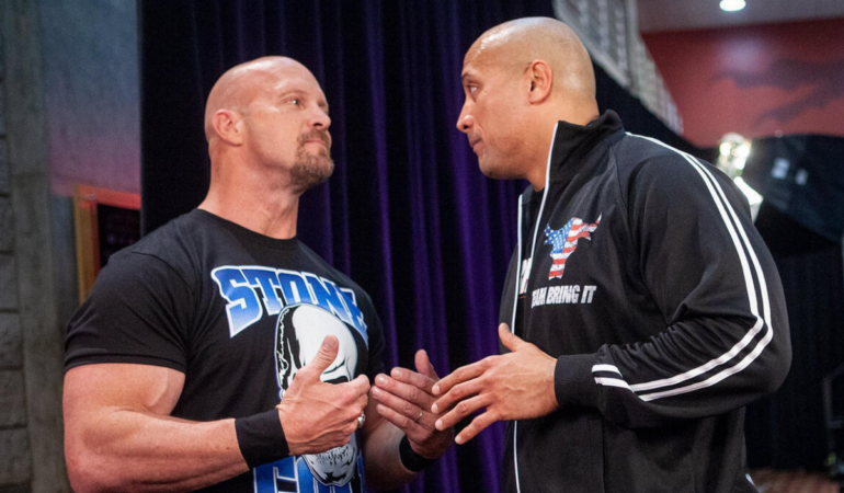 Stone Cold aparecería en WrestleMania para neutralizar a The Rock / Foto: Cortesía WWE