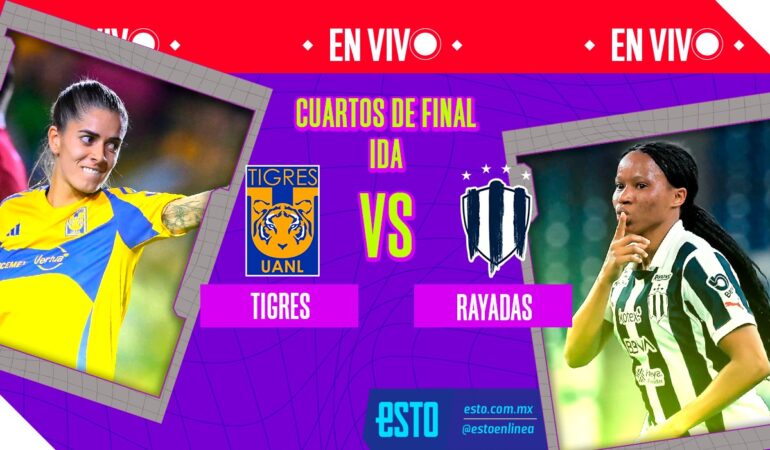 Tigres Femenil vs Rayadas en vivo Cuartos de Final