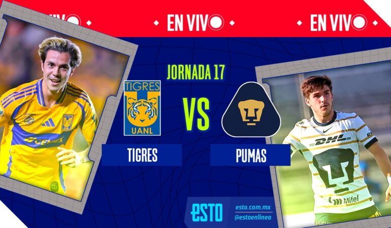 Tigres y Pumas juegan en el Volcán Foto Noé López