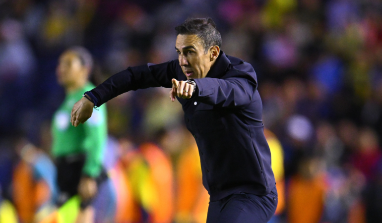 Vicente Sánchez lleva más de 20 juegos disputados como técnico celeste
