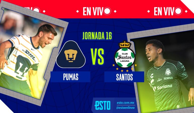 Los Pumas y Santos Laguna se encuentran esta noche en el cierre de la jornada 16 / Arte: Noé López