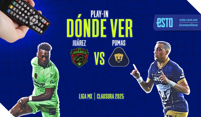 Juárez y Pumas buscan medio boleto para el Play In / Arte: Abril Hernández