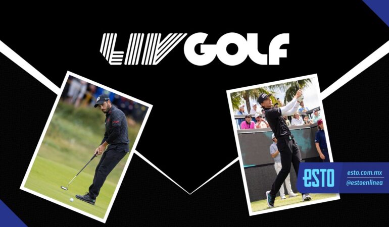 LIV Golf, el evento de golf que se jugará en el Club de Golf Chapultepec. Arte: Abril Hernández