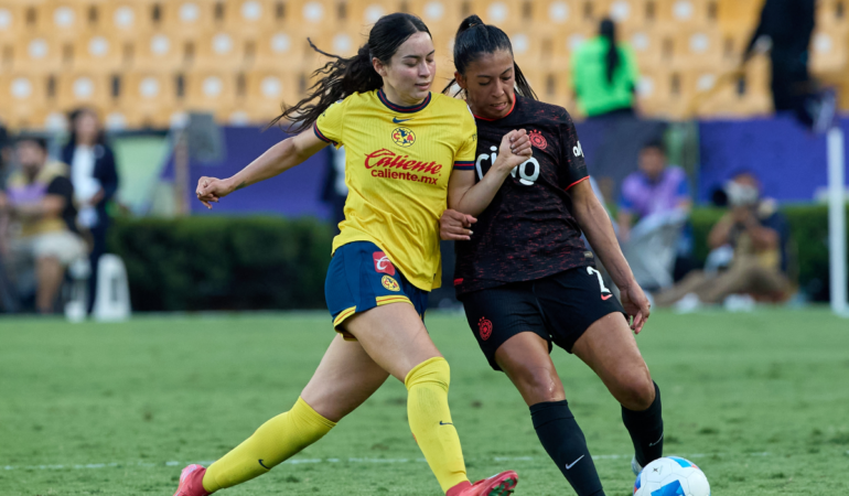 América Femeniles cuarta del torneo de Concacaf / Foto: Mexsport