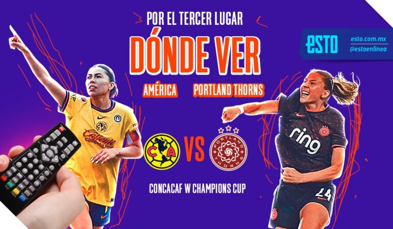 América vs Portland Thorns tercer lugar Concachampions W