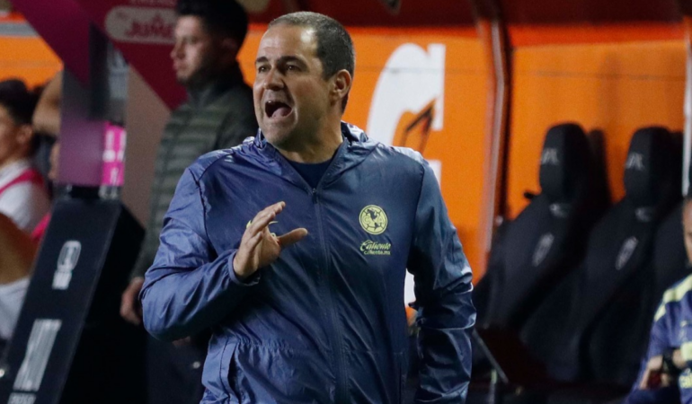 André Jardine se quejó del arbitraje del Pachuca vs América / Foto: Erik Estrella