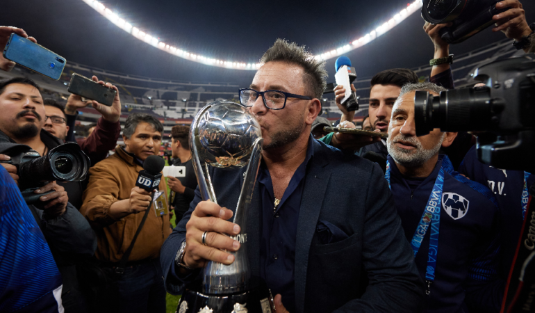 Antonio Mohamed salió campeón con Rayados foto_ Mexsport