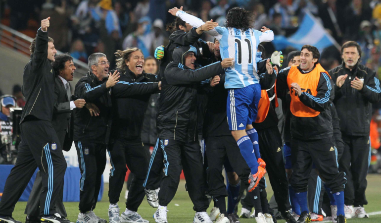 Argentina eliminó a México del Mundial del 2010 foto_ Mexsport