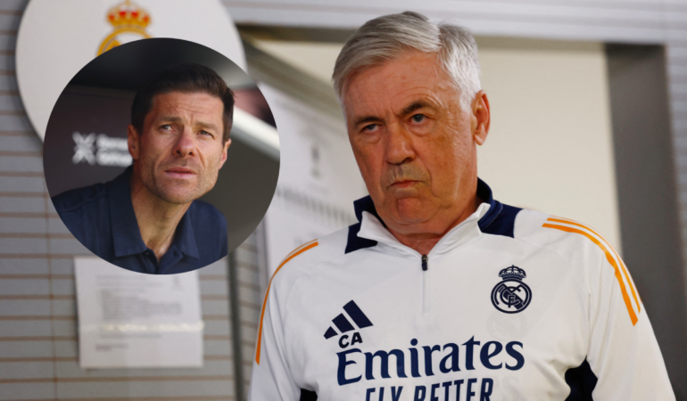 Carlo Ancelotti no tiene consejos para Xabi Alonso / Foto: Reuters