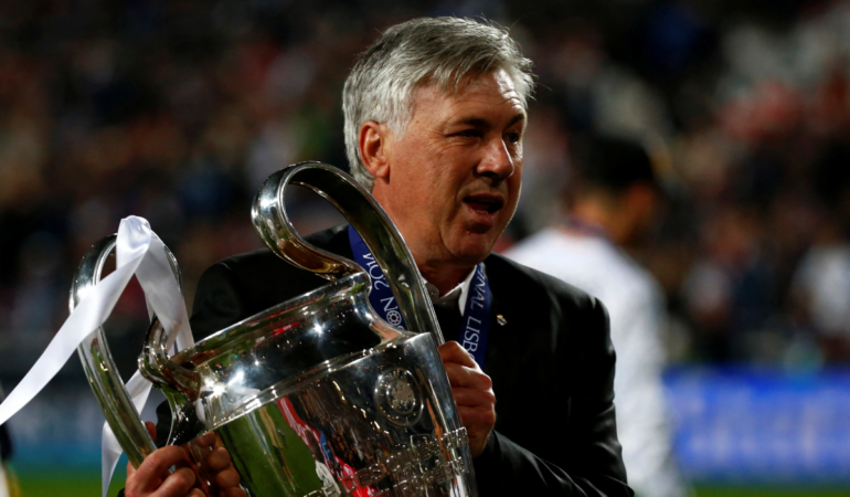 Carlo Ancelotti se despidió del Real Madrid / Foto: Reuters