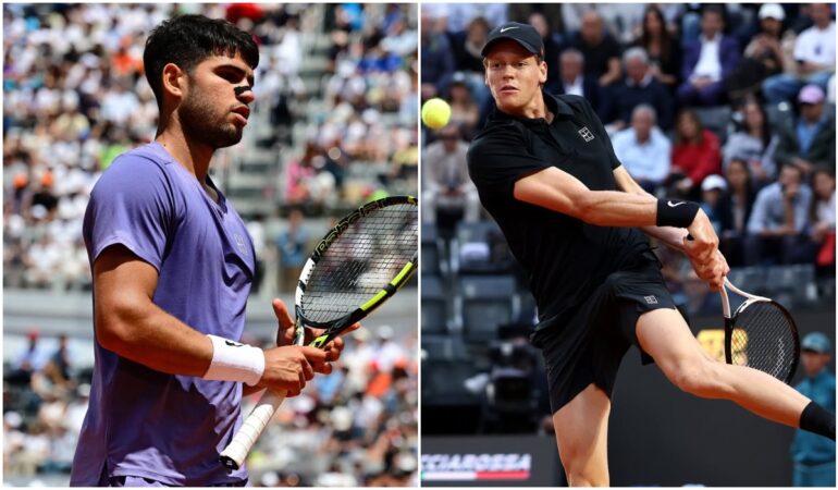 Carlos Alcaraz vs Jannik Sinner es la final del Masters 1000 de Roma / Foto: IG Alcaraz